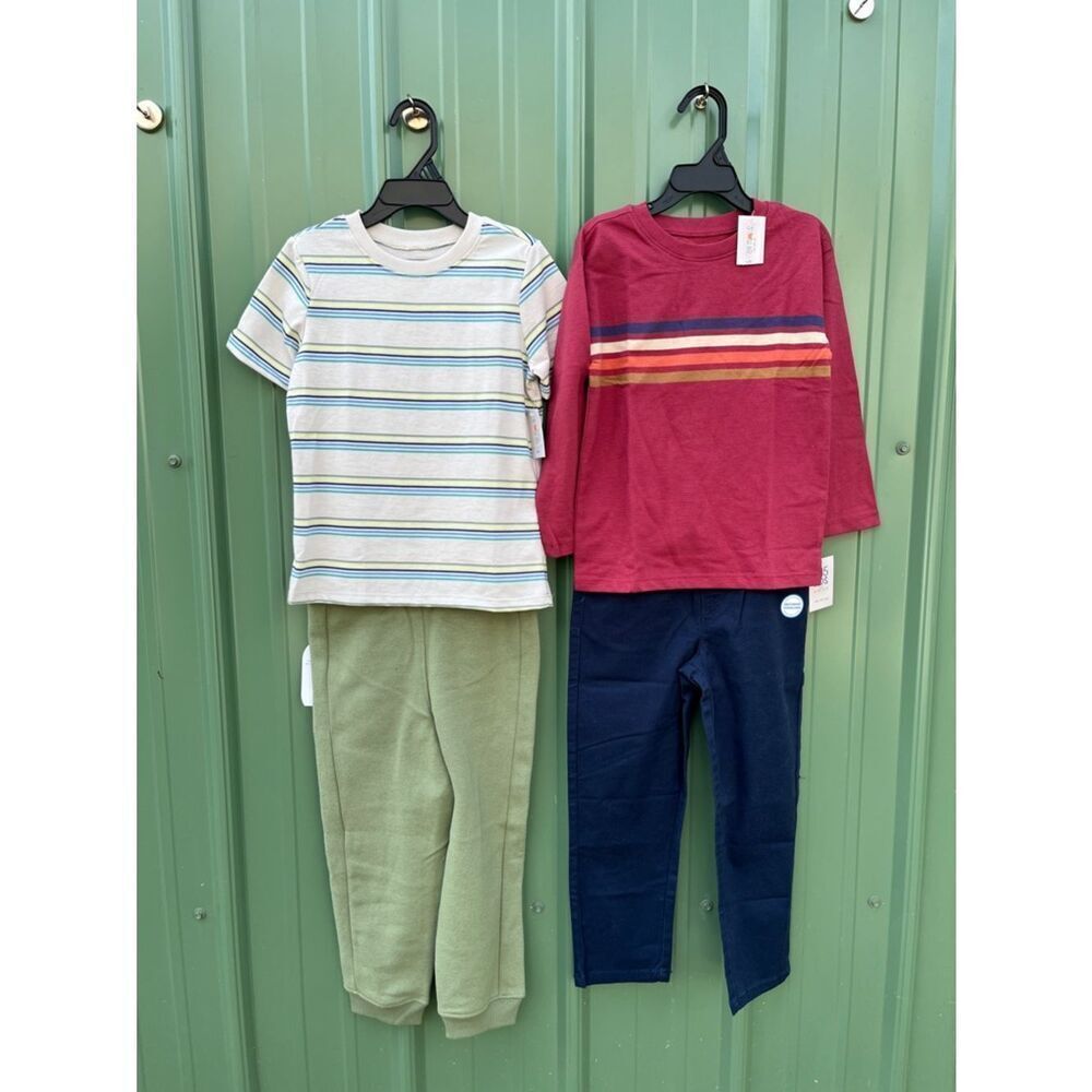 Boys Shirt & Pants Bundle 4-Piece Size 5T